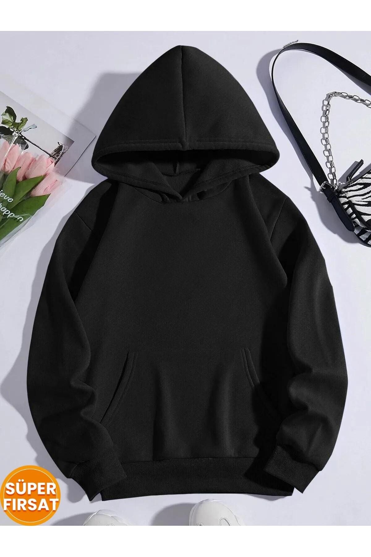 Satranç Kralı Yeni Nesil Temalı Unisex Kapüşonlu Sweatshirt Hoodie