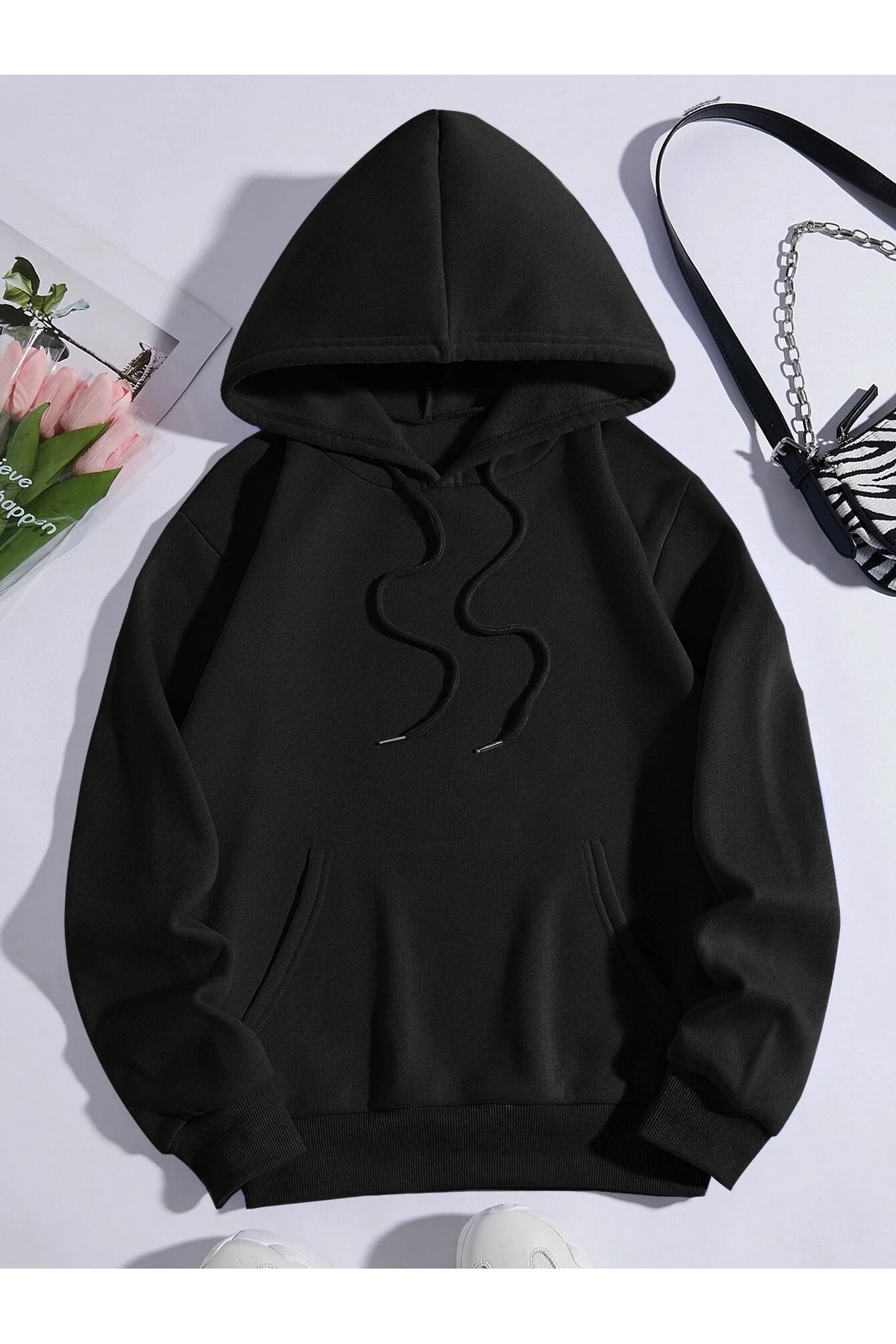 "California Speed 98 - The Classic" Baskılı Unisex Kapüşonlu Hoodie
